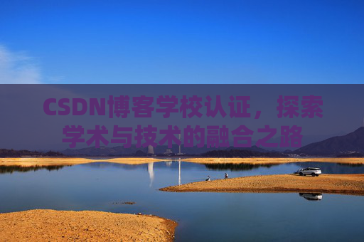 CSDN博客学校认证，探索学术与技术的融合之路